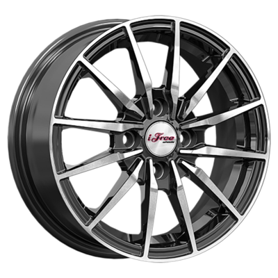 iFree 5,5x14/4x100 ET39 D56,6 Финчер (КС1119) Блэк Джек