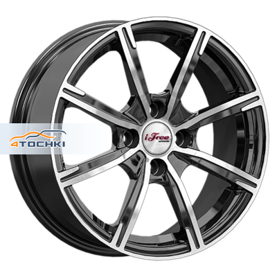 iFree 6x15/4x100 ET38 D67,1 Калибр (КС1117) Блэк Джек