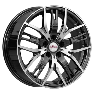 iFree 7x17/5x108 ET40 D65,1 Аскет (КС1072) Блэк Джек