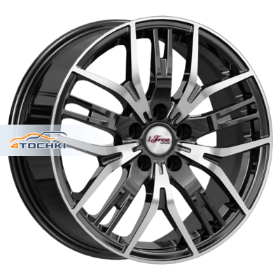 iFree 7x17/5x108 ET40 D54,1 Аскет (КС1072) Блэк Джек
