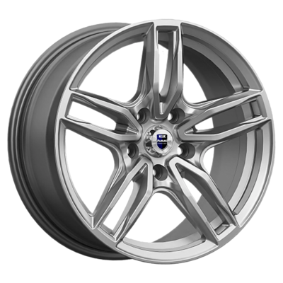 K&K 8x17/5x112 ET35 D66,6 Бартон (КС1110) Дарк платинум