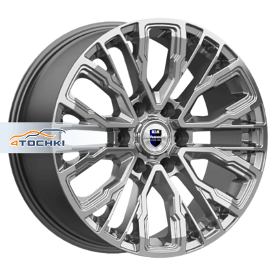 K&K 8,5x19/6x139,7 ET36 D100,1 Кортес (КС1102) Дарк платинум