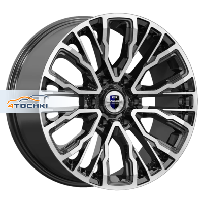 K&K 8,5x19/6x139,7 ET36 D100,1 Кортес (КС1102) Алмаз черный