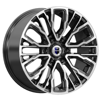 K&K 8,5x19/6x139,7 ET30 D106,1 Кортес (КС1102) Алмаз черный