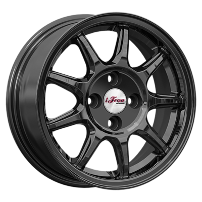 iFree 5,5x14/4x98 ET35 D58,5 Эвил (КС1068) BK