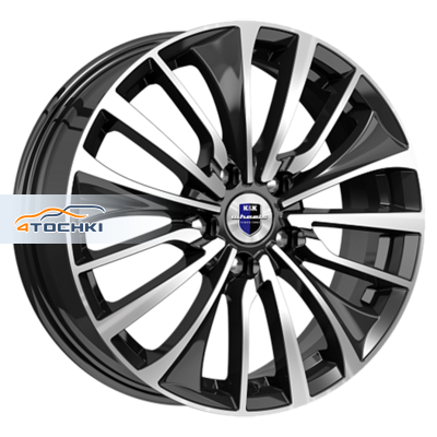 K&K 6,5x17/5x112 ET49 D66,6 Flanker (КС1097) Алмаз черный