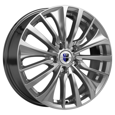 K&K 6,5x17/5x112 ET46 D57,1 Flanker (КС1097) Дарк платинум