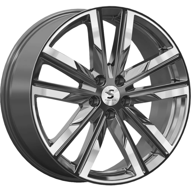 Premium Series 8x20/5x114,3 ET40 D67,1 КР014 (RAV4 XA5) Diamond Gloss Graphite