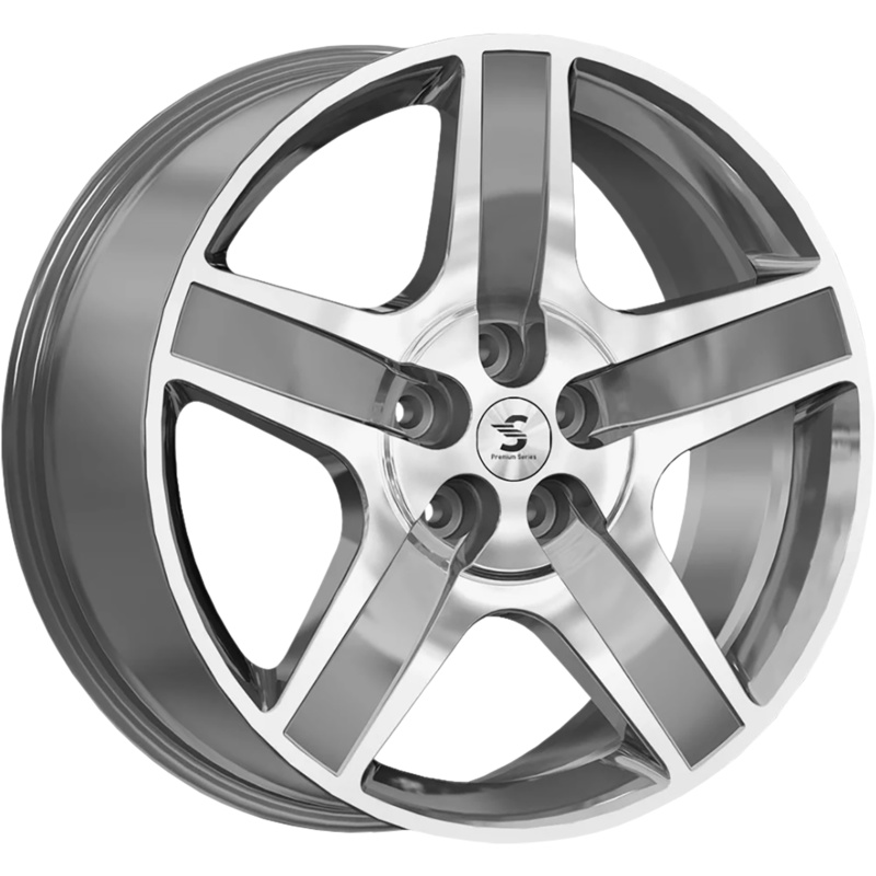 Premium Series 8,5x20/5x112 ET34 D66,6 КР008 (Audi Q5) Diamond Gloss Graphite