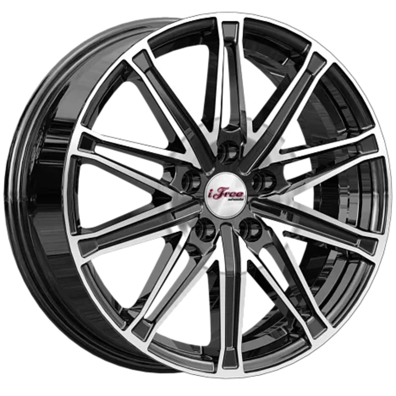 iFree 6,5x17/5x110 ET35 D65,1 Виар (КС1065) Блэк Джек