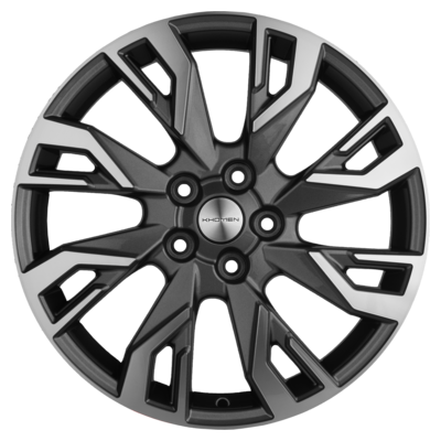 Khomen Wheels 7x18/5x110 ET35 D67,1 KHW1809 (Dongfeng 580/DFSK 500) Gray-FP