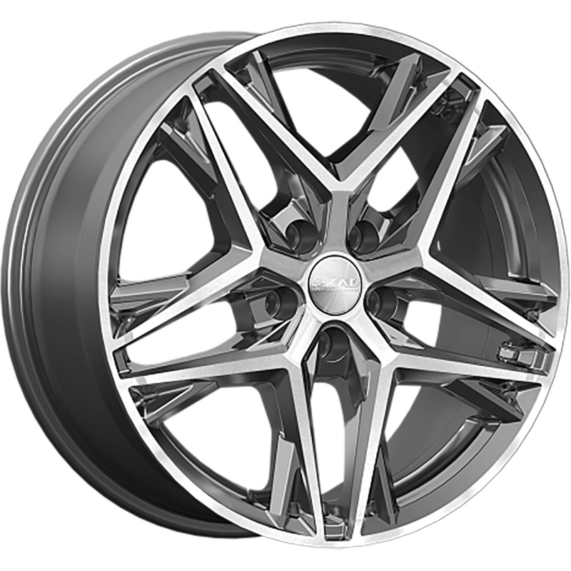 СКАД 8x18/5x114,3 ET40 D66,6 Челси (КЛ1100) Алмаз графит