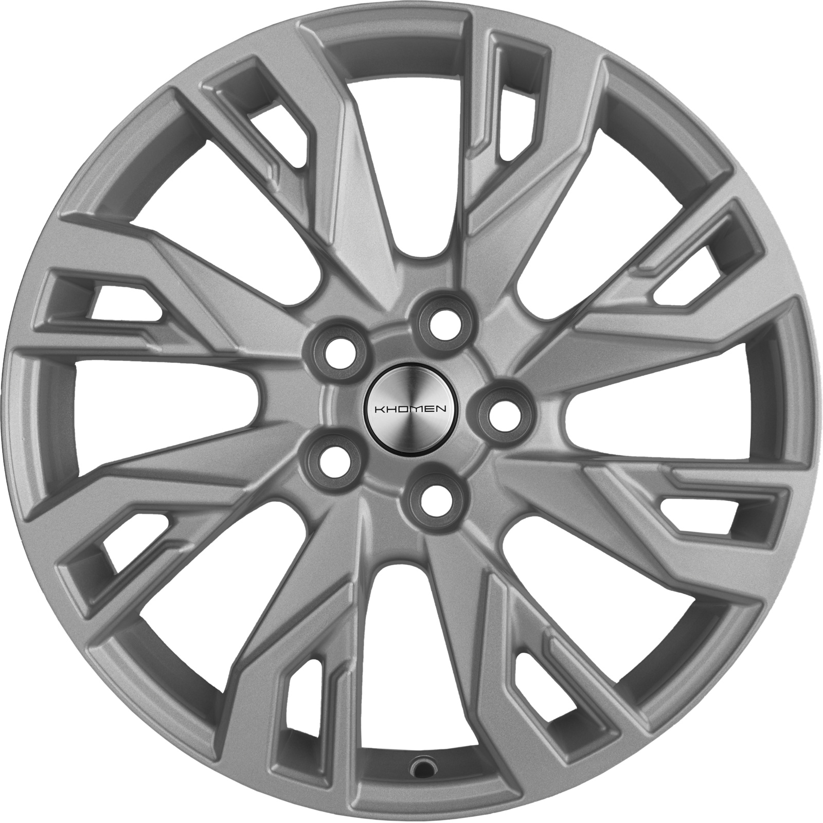 Khomen Wheels 7x18/5x114,3 ET45 D60,1 KHW1809 (Changan/Geely/Lexus/Suzuki/Toyota) F-Silver