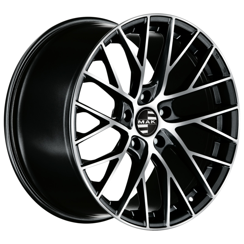 MAK 8,5x20/5x130 ET51 D71,6 Monaco Black mirror