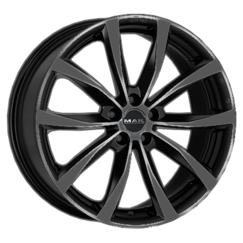 MAK 8x18/5x112 ET30 D57,1 Wolf Gloss Black