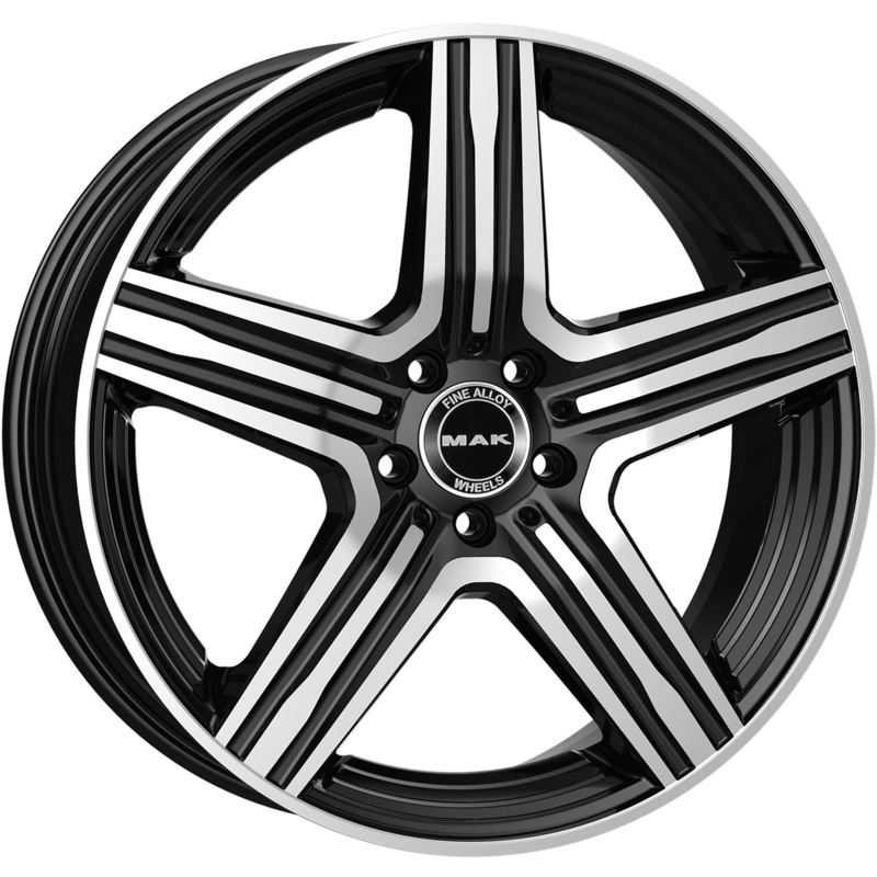 MAK 8x19/5x112 ET33 D66,6 Lewis Black mirror