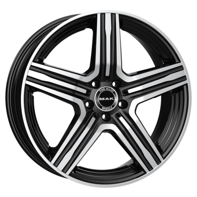 MAK 8x19/5x112 ET20 D66,6 Lewis Black mirror