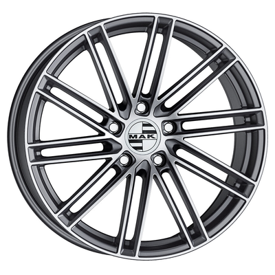 MAK 10x21/5x130 ET50 D71,6 Leipzig-D Gunmetal Mirror Face