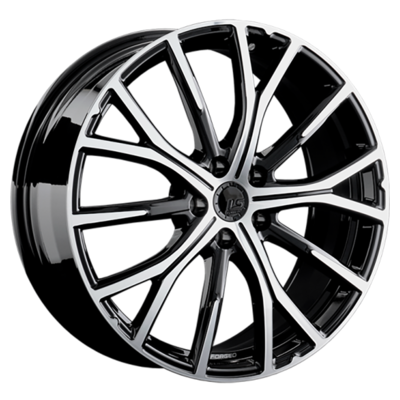 LS Forged 8x19/5x108 ET46 D63,3 LS FG21 BKF (конус, C570)