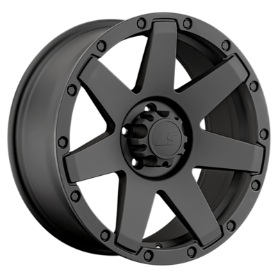 LS 8,5x18/5x114,3 ET30 D66,6 881 MB (конус, Колпак+лого)