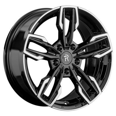 Replay 8x17/5x120 ET43 D72,6 B375 BKF (конус, C570)