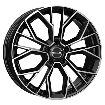 MAK 8x18/5x108 ET45 D72 Stilo Black mirror