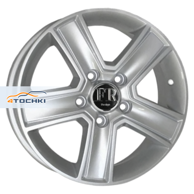 FR replica 6,5x16/5x160 ET60 D65,1 FT473 Silver