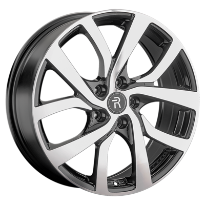 Replay 7x18/5x114,3 ET37 D66,6 HV41 BKF (конус, C570)