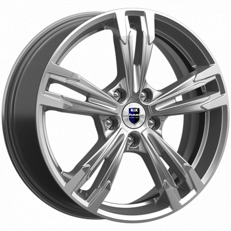 K&K 7x18/5x108 ET41 D59,6 Karrera Light (КС935) Дарк платинум брайт