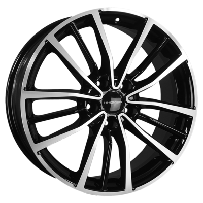 Khomen Wheels 7x18/5x114,3 ET38 D67,1 KHW1812 (Outlander) Black-FP
