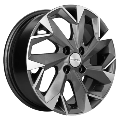 Khomen Wheels 6x15/4x100 ET40 D60,1 KHW1508 (Logan/Sandero) Gray-FP