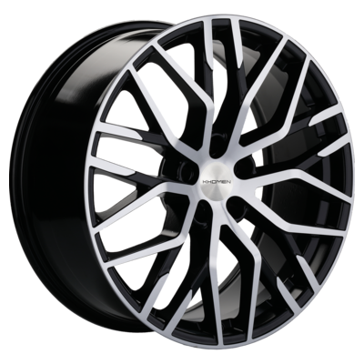 Khomen Wheels 8,5x20/5x120 ET45,5 D62,5 KHW2005 (Li 7/9) Black-FP
