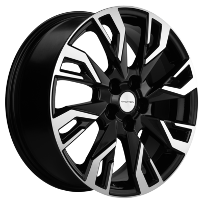 Khomen Wheels 7x18/5x108 ET33 D60,1 KHW1809 (OMODA C5) Black-FP