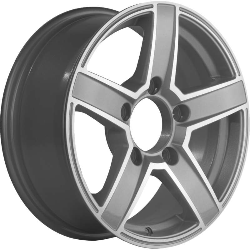 Khomen Wheels 6,5x16/5x139,7 ET40 D98,5 KHW1614 (Niva 4x4) F-Silver-FP