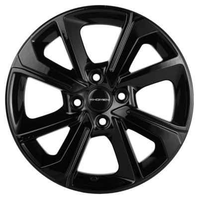 Khomen Wheels 6x15/4x100 ET45 D56,6 KHW1501 (Nexia) Black