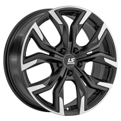 LS FlowForming 7x17/5x120 ET50 D65,1 RC92 BKSF (конус)