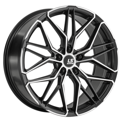 LS FlowForming 9x19/5x112 ET38 D66,6 RC101 BKSF (конус)