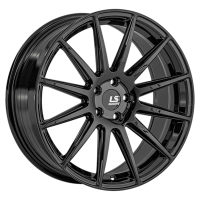 LS FlowForming 8x19/5x112 ET30 D66,6 RC98 BK (конус)
