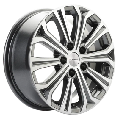 Khomen Wheels 6,5x16/5x108 ET45 D60,1 KHW1610 (Chery Tiggo 3/Tiggo 3 Pro) Gray-FP