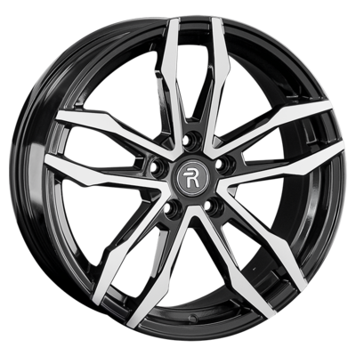 Replay 8x18/5x114,3 ET50 D64,1 H136 BKF (конус, C570)