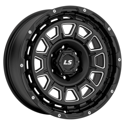 LS 9x18/6x139,7 ET15 D106,1 1377 MB+SSF (конус, Колпак+лого)