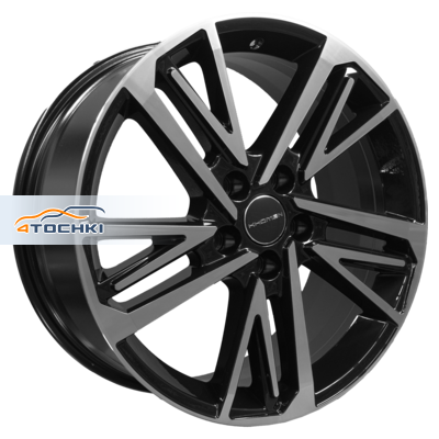 Khomen Wheels 8x18/5x114,3 ET45 D67,1 KHW1815 (Mazda CX-9) Black-FP
