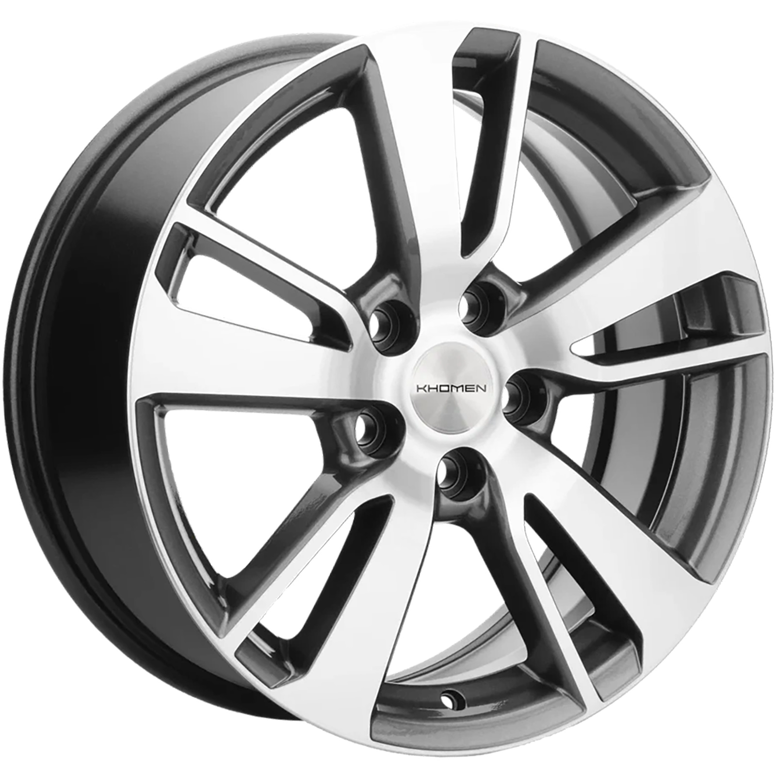 Khomen Wheels 7x17/5x114,3 ET43,5 D67,1 KHW1704 (Hyundai Tucson IV/Kia Sportage V) Gray-FP