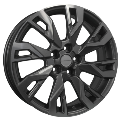 Khomen Wheels 7x18/5x114,3 ET37 D66,5 KHW1809 (Dargo/Jolion) Gray-FP