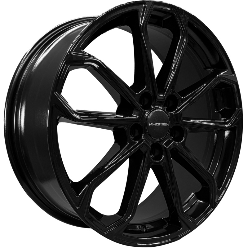 Khomen Wheels 7x18/5x114,3 ET53 D54,1 KHW1816 (Geely Coolray) Black