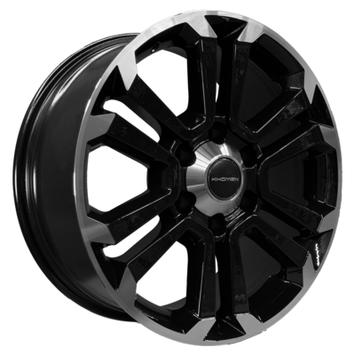 Khomen Wheels 7,5x18/6x139,7 ET42 D75,1 KHW1817 (Haval H9) Black-FP