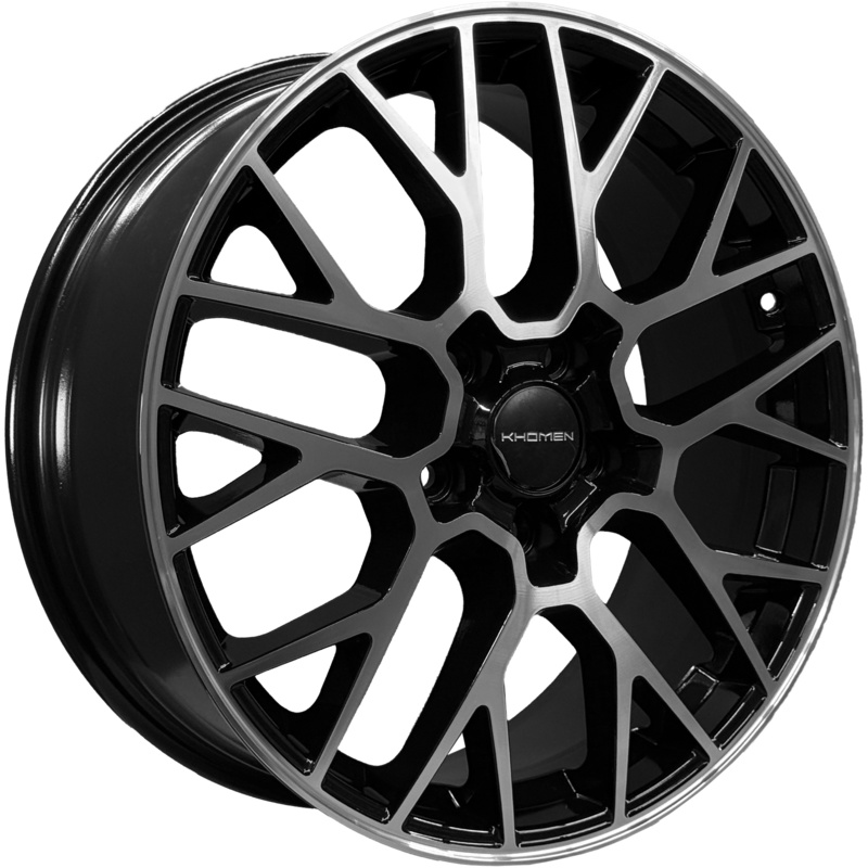 Khomen Wheels 7x18/5x108 ET33 D60,1 KHW1818 (Chery Tiggo 7 (Pro/Pro Max)) Black-FP