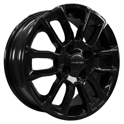 Khomen Wheels 5,5x14/4x100 ET43 D60,1 KHW1406 (Toyota Corolla) Black