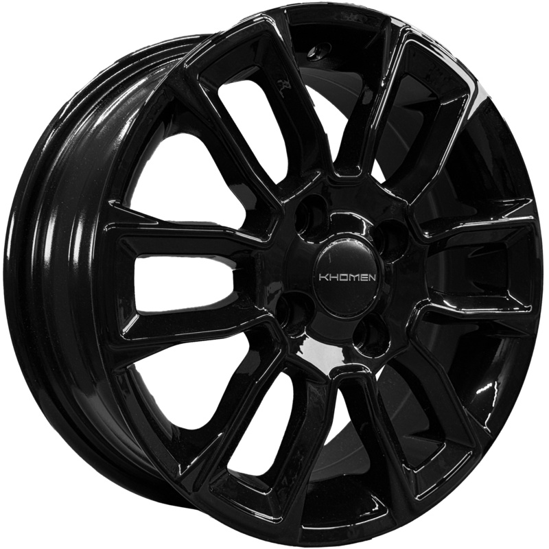Khomen Wheels 5,5x14/4x100 ET43 D67,1 KHW1406 (Solaris/Logan/Rio) Black