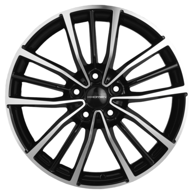 Khomen Wheels 7x18/5x112 ET43 D57,1 KHW1812 (Kodiaq/Tiguan/Audi Q3) Black-FP